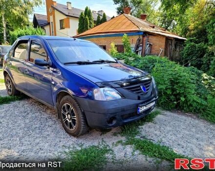 Синий Дачия Логан, объемом двигателя 1.4 л и пробегом 187 тыс. км за 2700 $, фото 2 на Automoto.ua