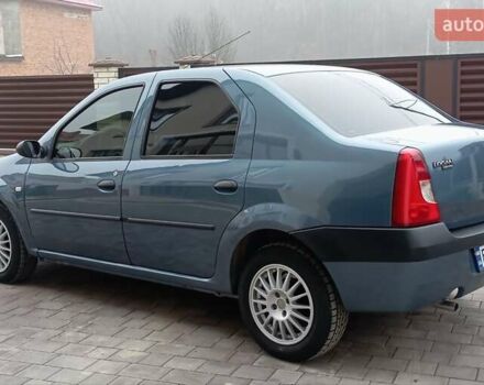 Синий Дачия Логан, объемом двигателя 1.4 л и пробегом 67 тыс. км за 3850 $, фото 5 на Automoto.ua