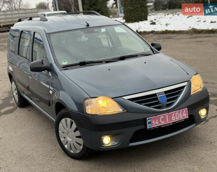 Синій Дачія Logan, об'ємом двигуна 1.6 л та пробігом 157 тис. км за 5250 $, фото 6 на Automoto.ua