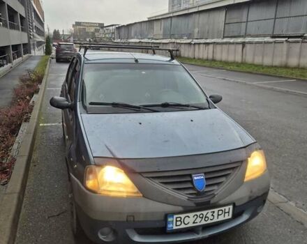 Синий Дачия Логан, объемом двигателя 1.4 л и пробегом 259 тыс. км за 2300 $, фото 1 на Automoto.ua