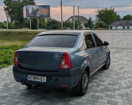 Синий Дачия Логан, объемом двигателя 1.4 л и пробегом 232 тыс. км за 3500 $, фото 2 на Automoto.ua