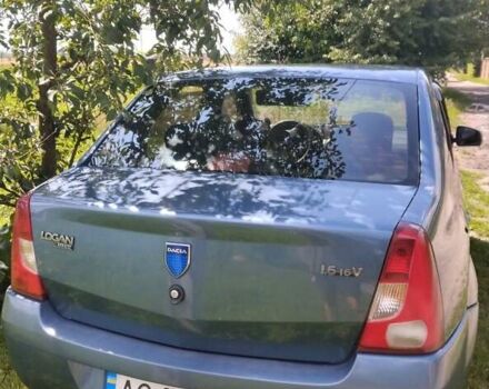 Дачия Логан 2007 в Луцке на Automoto.ua Синий Дачия Логан, объемом двигателя 1.6 л и пробегом 240 тыс. км за 4100 $, фото 12 на Automoto.ua