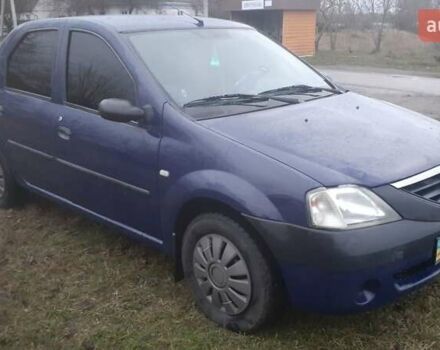 Синий Дачия Логан, объемом двигателя 1.4 л и пробегом 290 тыс. км за 2600 $, фото 3 на Automoto.ua