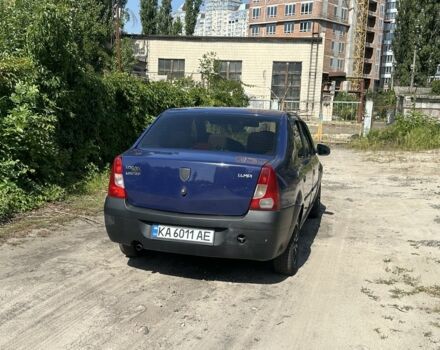 Синий Дачия Логан, объемом двигателя 1.4 л и пробегом 340 тыс. км за 1800 $, фото 2 на Automoto.ua