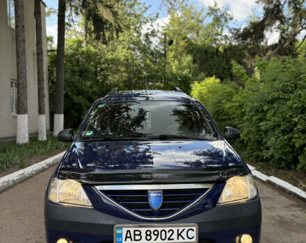 Синий Дачия Логан, объемом двигателя 1.6 л и пробегом 195 тыс. км за 5600 $, фото 1 на Automoto.ua