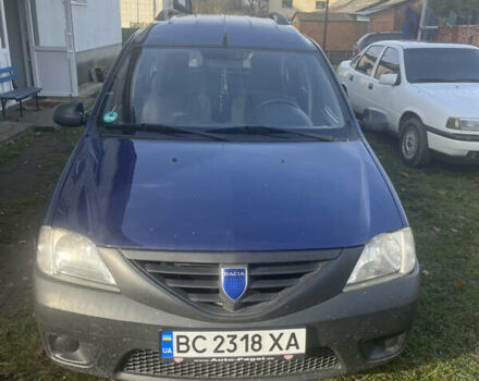 Синий Дачия Логан, объемом двигателя 1.39 л и пробегом 241 тыс. км за 4499 $, фото 2 на Automoto.ua