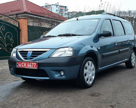 Синій Дачія Logan, об'ємом двигуна 1.6 л та пробігом 245 тис. км за 5650 $, фото 9 на Automoto.ua