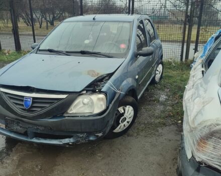 Синий Дачия Логан, объемом двигателя 1.4 л и пробегом 280 тыс. км за 1523 $, фото 1 на Automoto.ua