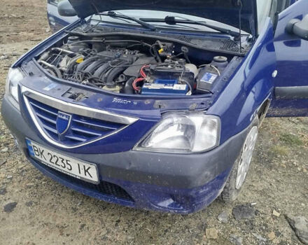 Синій Дачія Logan, об'ємом двигуна 1.6 л та пробігом 246 тис. км за 4300 $, фото 3 на Automoto.ua