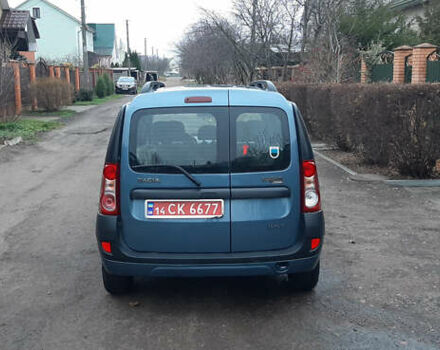 Синій Дачія Logan, об'ємом двигуна 1.6 л та пробігом 245 тис. км за 5650 $, фото 16 на Automoto.ua