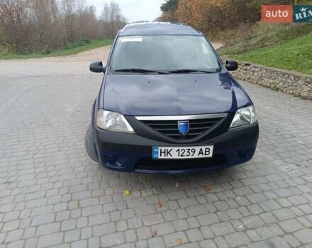 Дачия Логан 2008 в Шумск на Automoto.ua Синий Дачия Логан, объемом двигателя 1.39 л и пробегом 285 тыс. км за 3600 $, фото 3 на Automoto.ua