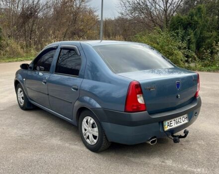 Синий Дачия Логан, объемом двигателя 1.4 л и пробегом 225 тыс. км за 4400 $, фото 4 на Automoto.ua