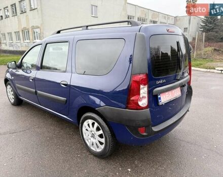 Синий Дачия Логан, объемом двигателя 1.6 л и пробегом 183 тыс. км за 5650 $, фото 13 на Automoto.ua