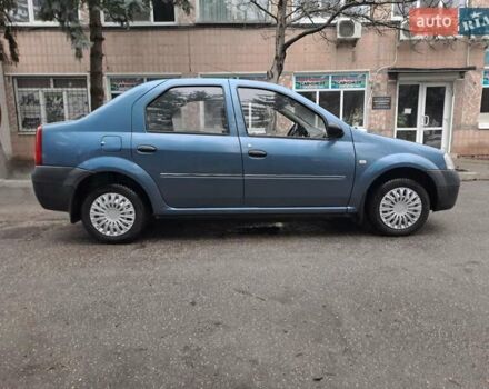 Синий Дачия Логан, объемом двигателя 1.39 л и пробегом 120 тыс. км за 4200 $, фото 4 на Automoto.ua