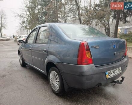 Синий Дачия Логан, объемом двигателя 1.39 л и пробегом 120 тыс. км за 4200 $, фото 3 на Automoto.ua