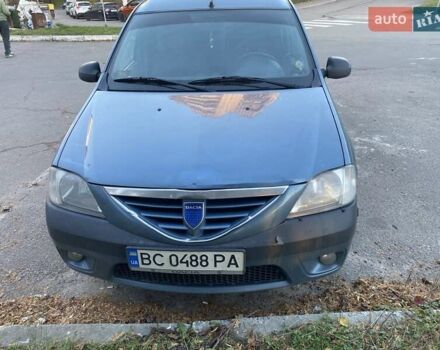 Синій Дачія Logan, об'ємом двигуна 1.6 л та пробігом 267 тис. км за 4000 $, фото 2 на Automoto.ua