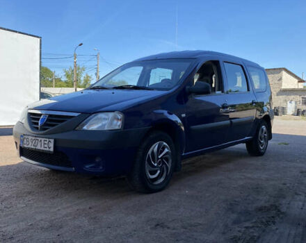 Синий Дачия Логан, объемом двигателя 1.39 л и пробегом 243 тыс. км за 3100 $, фото 2 на Automoto.ua