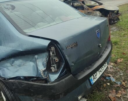 Синий Дачия Логан, объемом двигателя 1.4 л и пробегом 280 тыс. км за 1523 $, фото 4 на Automoto.ua