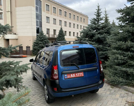 Синий Дачия Логан, объемом двигателя 1.6 л и пробегом 222 тыс. км за 4850 $, фото 1 на Automoto.ua