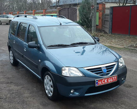 Синій Дачія Logan, об'ємом двигуна 1.6 л та пробігом 245 тис. км за 5650 $, фото 10 на Automoto.ua