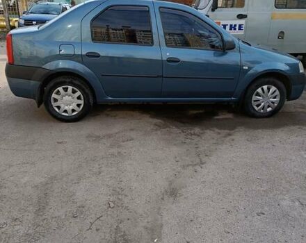 Синий Дачия Логан, объемом двигателя 1.39 л и пробегом 230 тыс. км за 3350 $, фото 1 на Automoto.ua