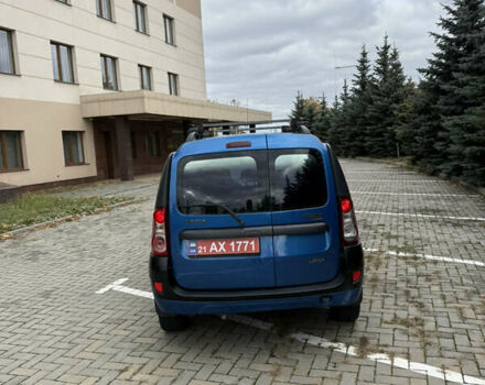 Синий Дачия Логан, объемом двигателя 1.6 л и пробегом 222 тыс. км за 4850 $, фото 6 на Automoto.ua