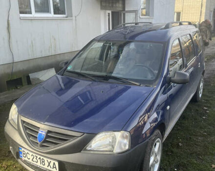 Синий Дачия Логан, объемом двигателя 1.39 л и пробегом 241 тыс. км за 4499 $, фото 1 на Automoto.ua