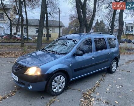 Синій Дачія Logan, об'ємом двигуна 1.6 л та пробігом 215 тис. км за 3900 $, фото 6 на Automoto.ua