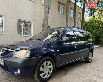Синий Дачия Логан, объемом двигателя 1.6 л и пробегом 195 тыс. км за 5600 $, фото 4 на Automoto.ua