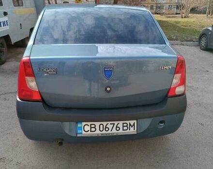 Синий Дачия Логан, объемом двигателя 1.39 л и пробегом 230 тыс. км за 3350 $, фото 2 на Automoto.ua