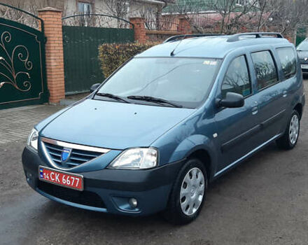 Синій Дачія Logan, об'ємом двигуна 1.6 л та пробігом 245 тис. км за 5650 $, фото 5 на Automoto.ua