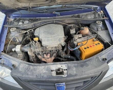 Синий Дачия Логан, объемом двигателя 1.4 л и пробегом 700 тыс. км за 1650 $, фото 7 на Automoto.ua