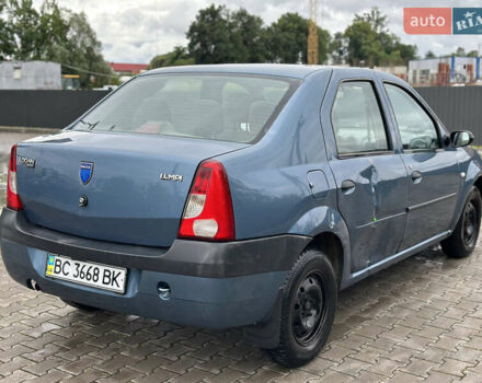 Синий Дачия Логан, объемом двигателя 1.39 л и пробегом 300 тыс. км за 1250 $, фото 3 на Automoto.ua