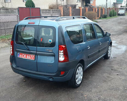 Синій Дачія Logan, об'ємом двигуна 1.6 л та пробігом 245 тис. км за 5650 $, фото 14 на Automoto.ua
