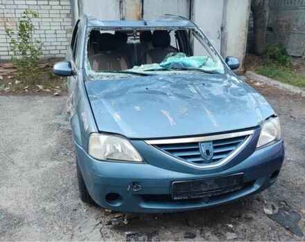Синий Дачия Логан, объемом двигателя 0 л и пробегом 123 тыс. км за 500 $, фото 1 на Automoto.ua