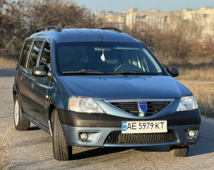 Синий Дачия Логан, объемом двигателя 1.6 л и пробегом 186 тыс. км за 5500 $, фото 1 на Automoto.ua