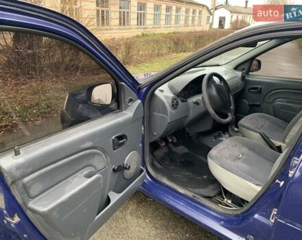 Синий Дачия Логан, объемом двигателя 1.4 л и пробегом 202 тыс. км за 3400 $, фото 4 на Automoto.ua