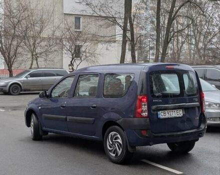 Синій Дачія Logan, об'ємом двигуна 1.4 л та пробігом 270 тис. км за 3250 $, фото 3 на Automoto.ua
