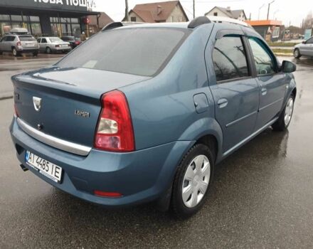 Синий Дачия Логан, объемом двигателя 1.6 л и пробегом 234 тыс. км за 4500 $, фото 5 на Automoto.ua