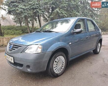 Синий Дачия Логан, объемом двигателя 1.39 л и пробегом 120 тыс. км за 4200 $, фото 6 на Automoto.ua