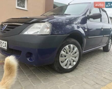 Синий Дачия Логан, объемом двигателя 1.39 л и пробегом 210 тыс. км за 2900 $, фото 3 на Automoto.ua