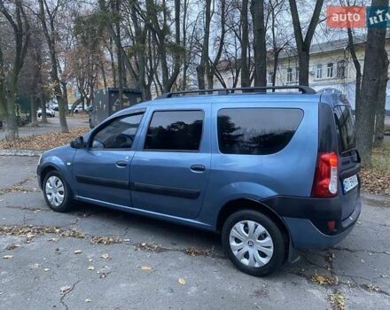 Синій Дачія Logan, об'ємом двигуна 1.6 л та пробігом 215 тис. км за 3900 $, фото 5 на Automoto.ua