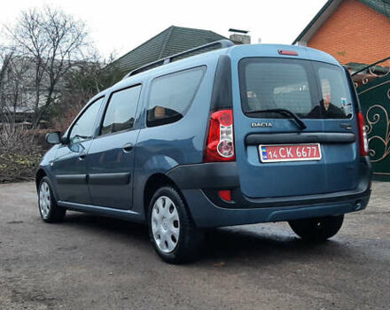 Синій Дачія Logan, об'ємом двигуна 1.6 л та пробігом 245 тис. км за 5650 $, фото 2 на Automoto.ua