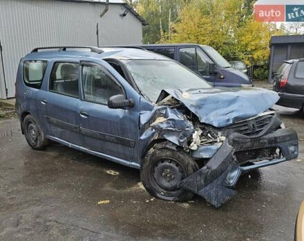 Дачия Логан 2008 в Киеве на Automoto.ua Синий Дачия Логан, объемом двигателя 1.6 л и пробегом 200 тыс. км за 1450 $, фото 1 на Automoto.ua