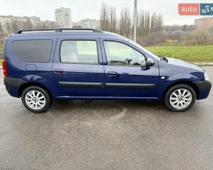 Синий Дачия Логан, объемом двигателя 1.6 л и пробегом 183 тыс. км за 5650 $, фото 15 на Automoto.ua