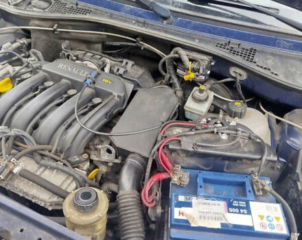 Синій Дачія Logan, об'ємом двигуна 1.6 л та пробігом 246 тис. км за 4300 $, фото 2 на Automoto.ua