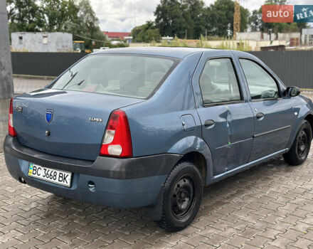 Синий Дачия Логан, объемом двигателя 1.39 л и пробегом 300 тыс. км за 1250 $, фото 4 на Automoto.ua