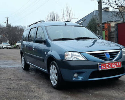 Синій Дачія Logan, об'ємом двигуна 1.6 л та пробігом 245 тис. км за 5650 $, фото 8 на Automoto.ua