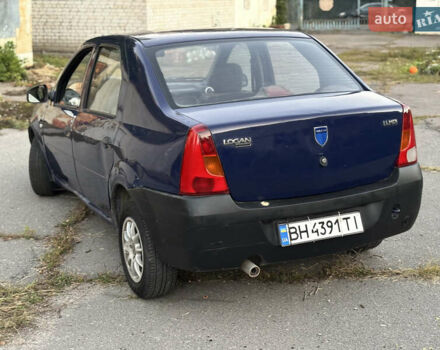 Синий Дачия Логан, объемом двигателя 1.39 л и пробегом 300 тыс. км за 2450 $, фото 1 на Automoto.ua