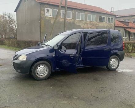 Синий Дачия Логан, объемом двигателя 1.4 л и пробегом 202 тыс. км за 3400 $, фото 12 на Automoto.ua